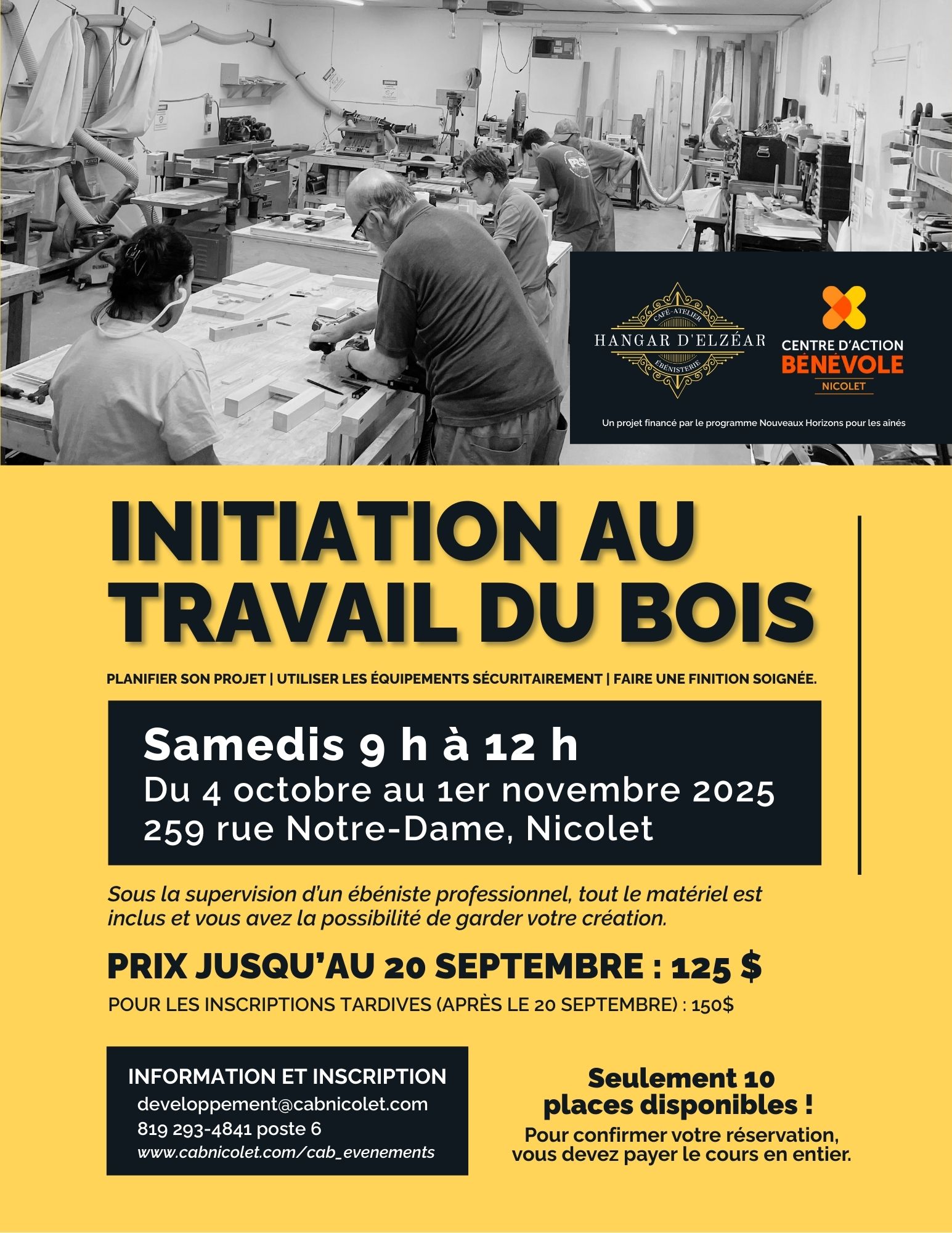 initiation au bois