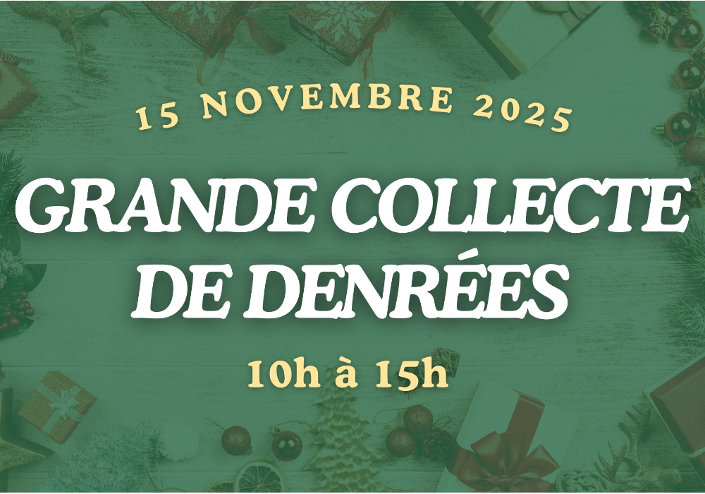 Grande collecte de denrées