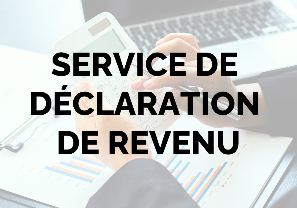Service de déclaration de revenus 
