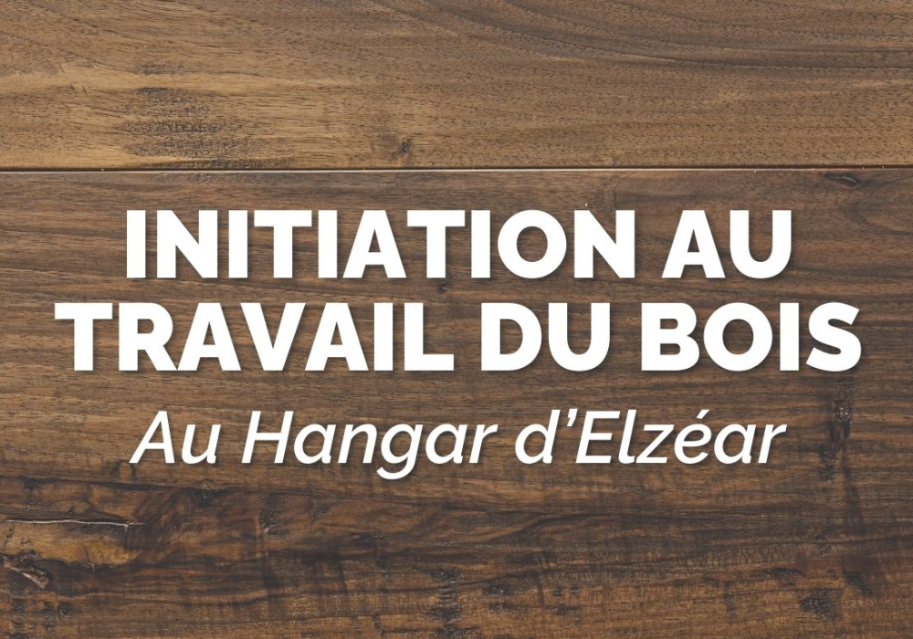 INITIATION AU TRAVAIL DU BOIS